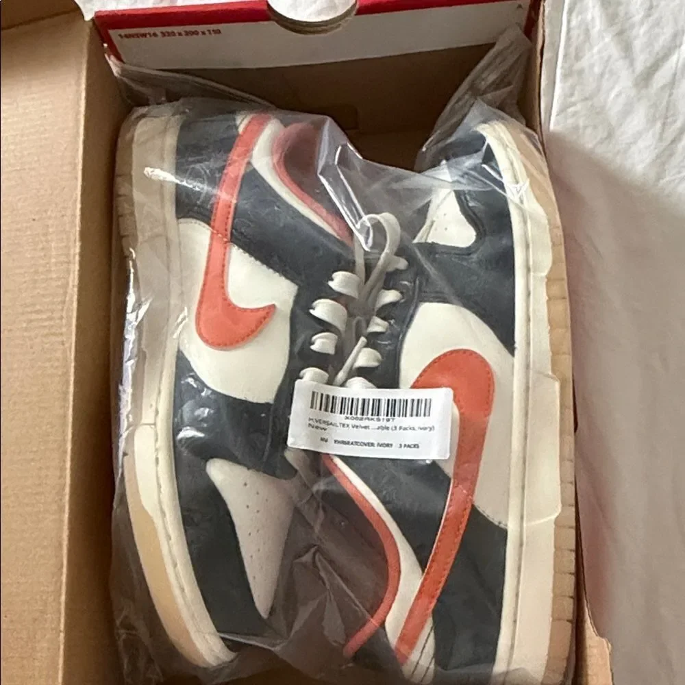 Nike Black and orange Halloween Athletic Shoes